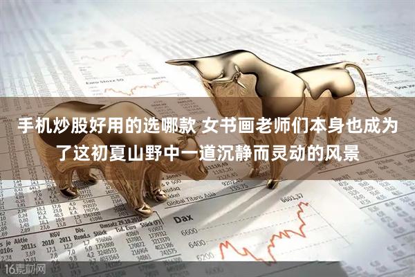 手机炒股好用的选哪款 女书画老师们本身也成为了这初夏山野中一道沉静而灵动的风景